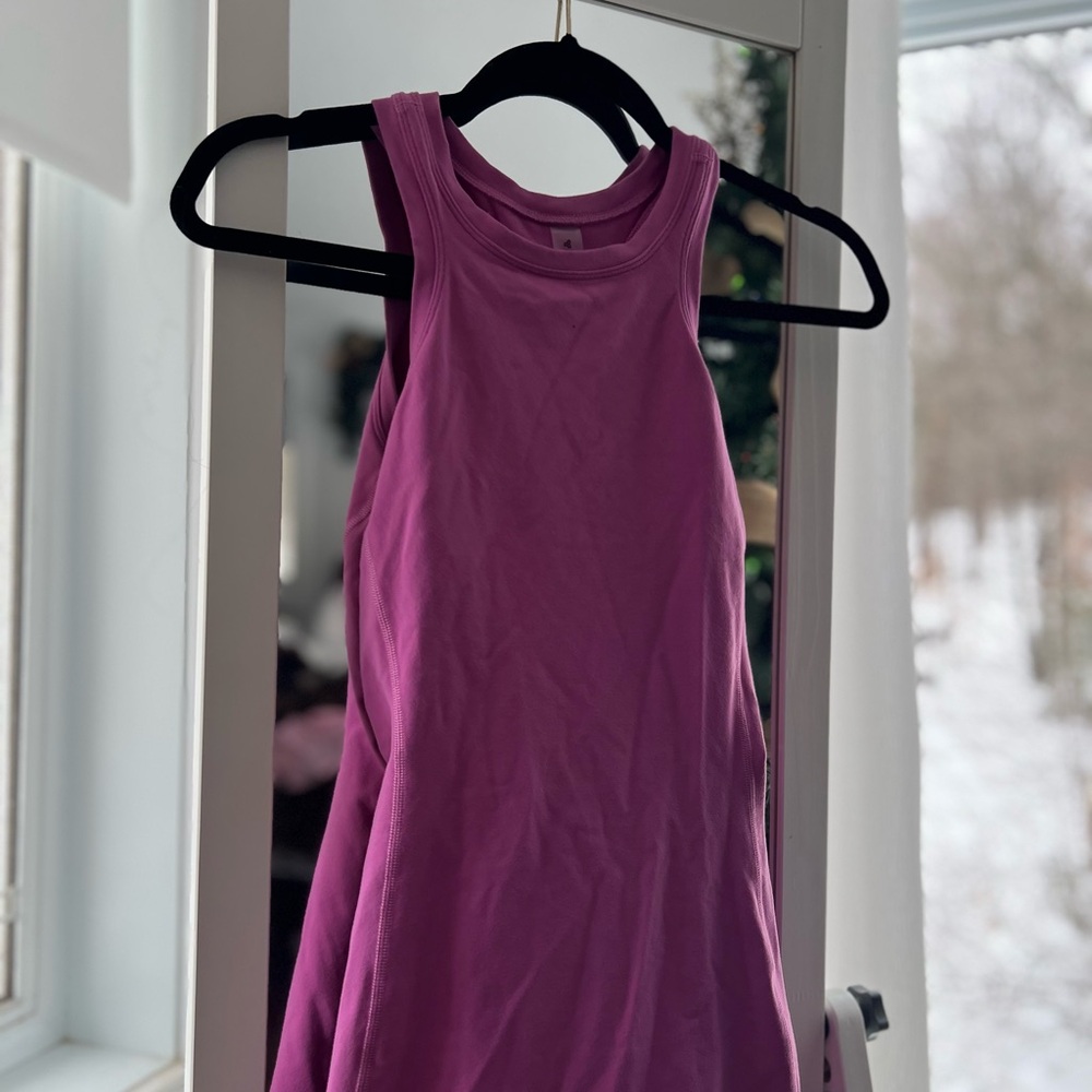Purple ARITZIA TNA Athletic Butter Workout Dress